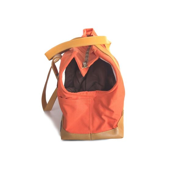 LoveThyBeast Dog Carrier Orange Pet Tote Medium - Picture 4 of 12